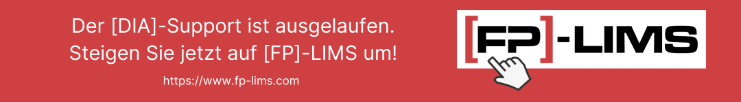 DIA Service ist ausgelaufen
